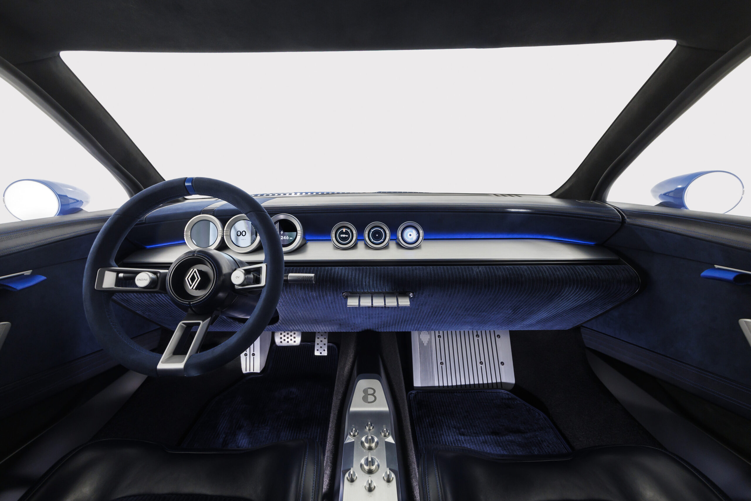 Renault 8 Gordini Concept Cockpit