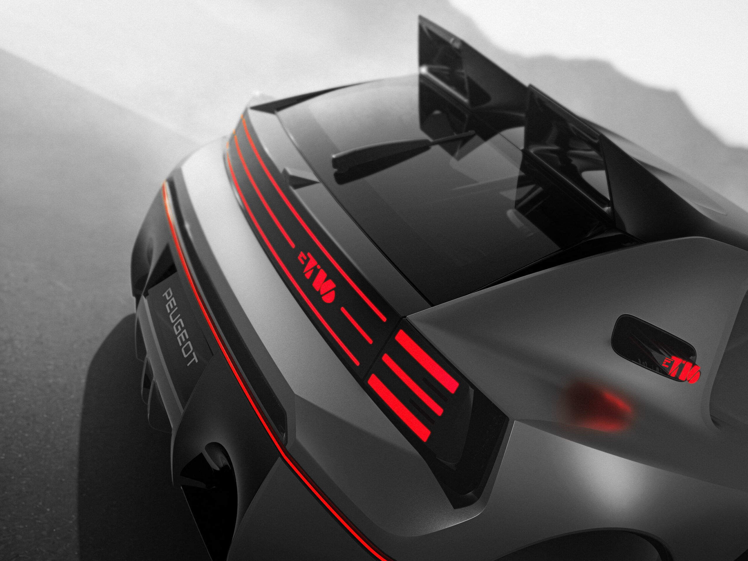 Peugeot e-t16 Heckansicht