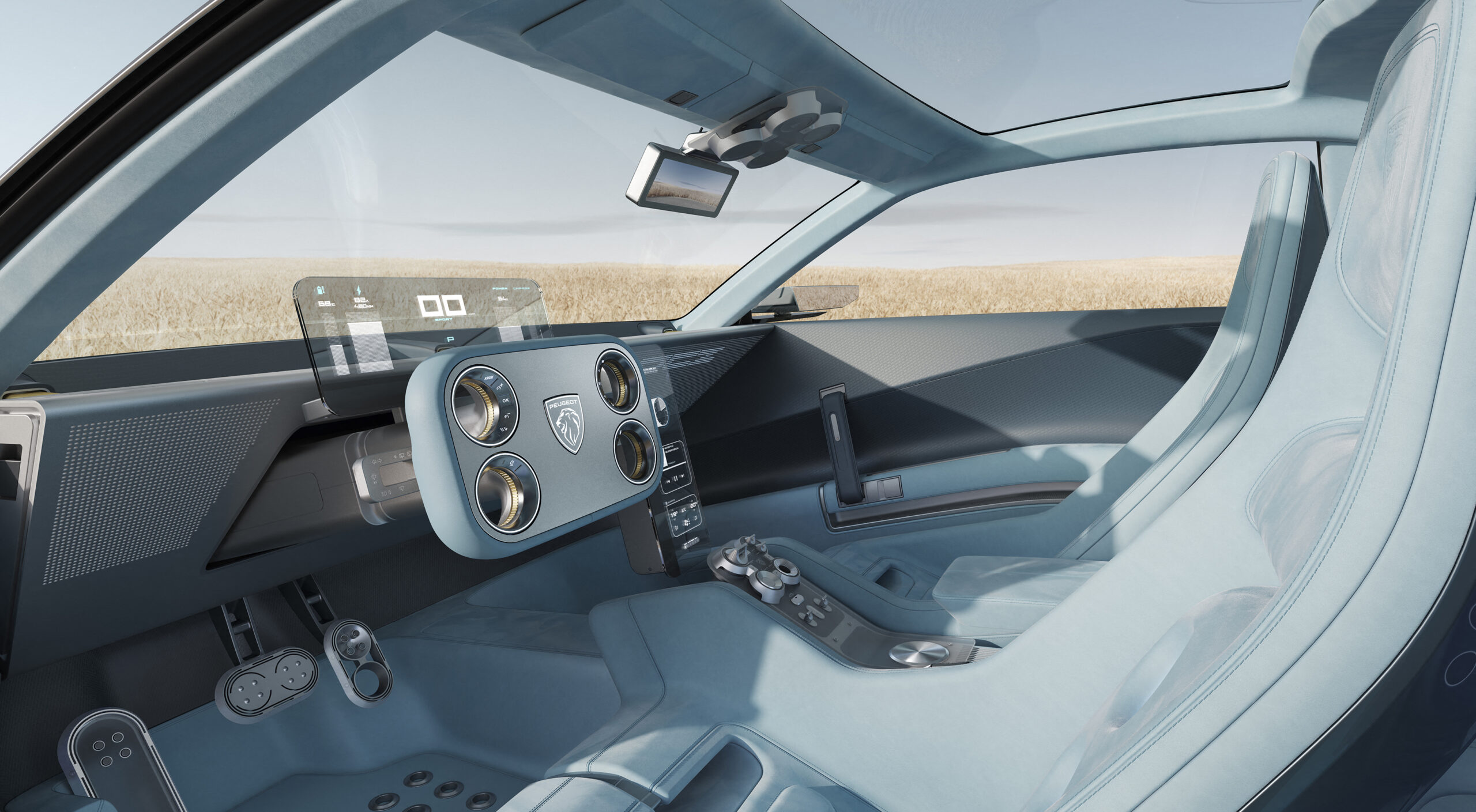 Peugeot RCZ Vision Cockpit